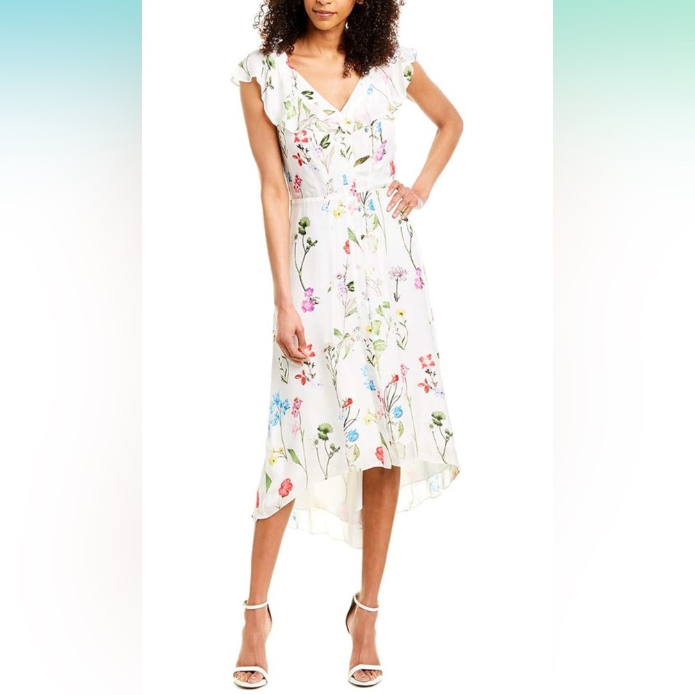 Parker Women's Raven Button Front Maxi Dress